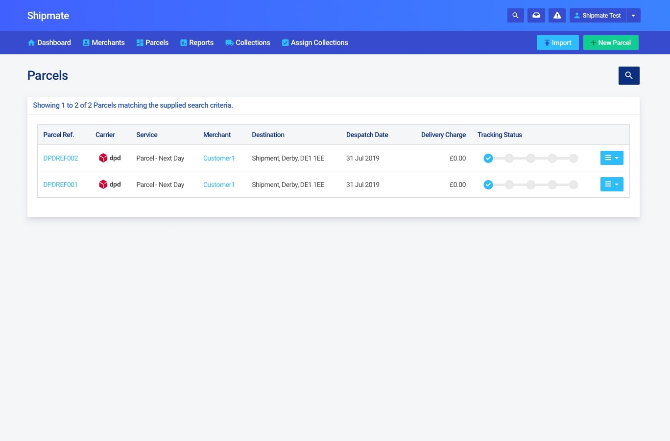 Shipmate - Tracking Deliveries