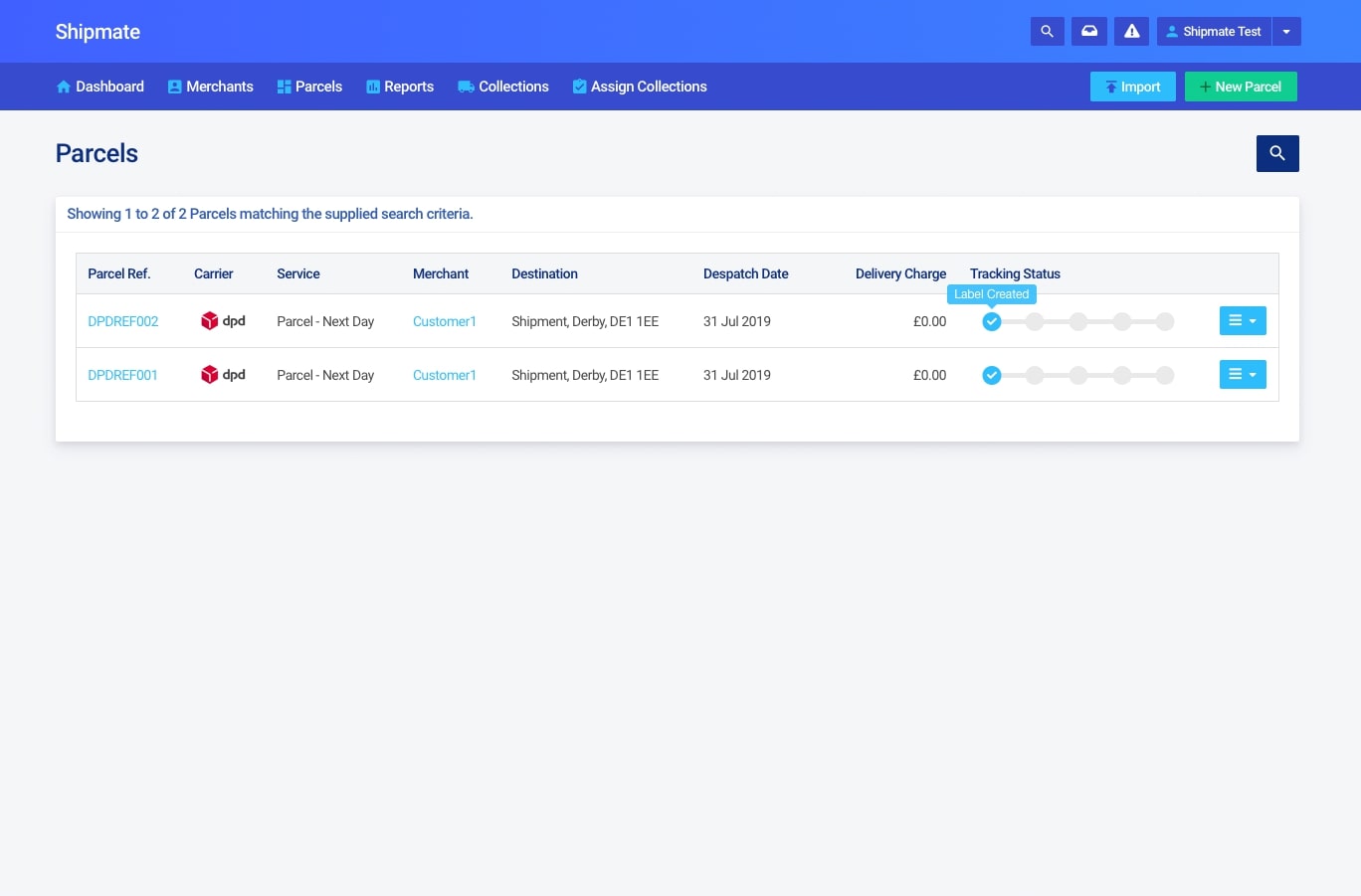 Shipmate - Tracking Deliveries