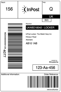 Print sample parcel labels