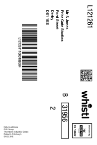 Whistl label