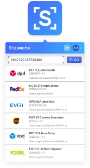 The Shipmate desktop app connects to your label printers for direct and speedy parcel label printing.